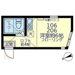 ユナイト大口トリチェリの物件間取画像